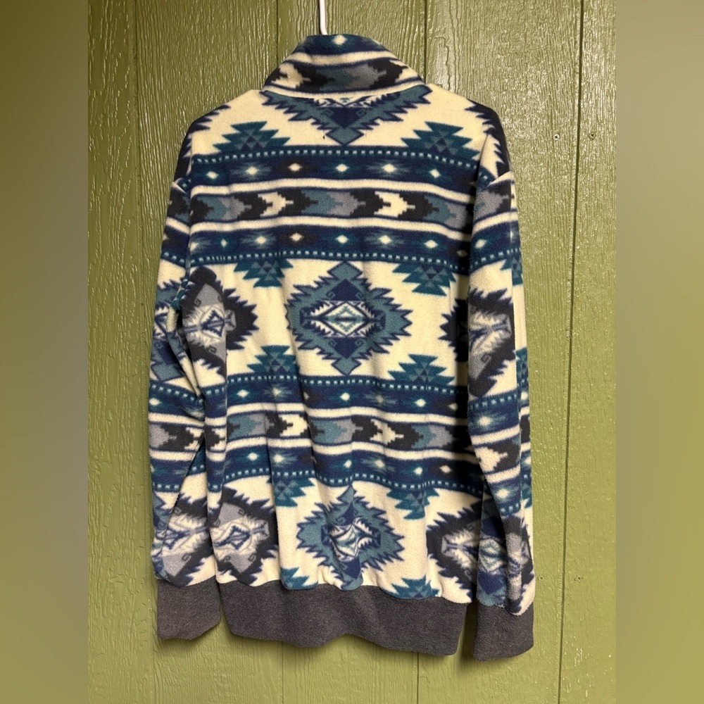 Western Wits Llc Pullover Aztec Fleece Small - Picture 2 of 4